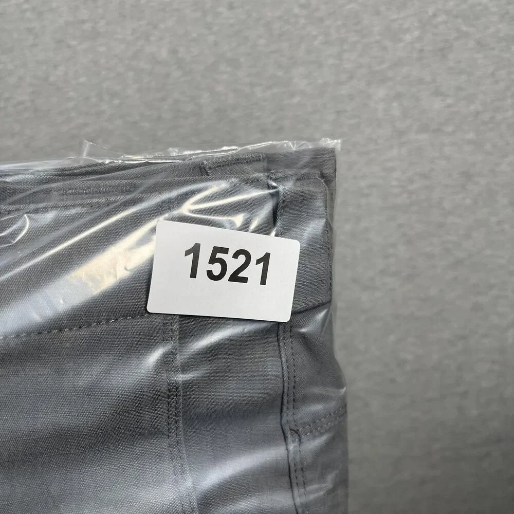 5.11 Tactical Cargo Shorts Mens 34 Gray Polyester Cotton Canvas Pockets 10in